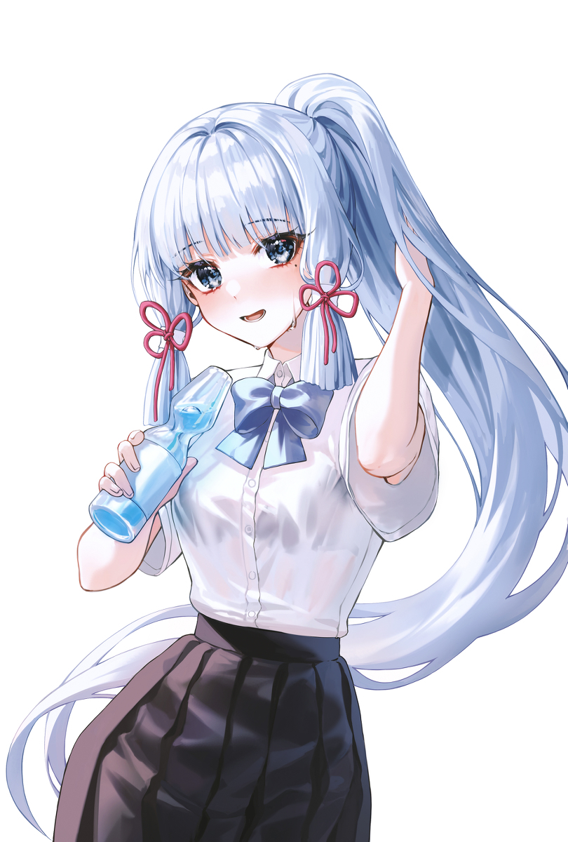 This is a pixiv picture whose title is 神里綾華.