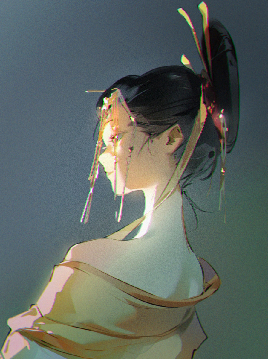 This is a pixiv picture whose title is 练习图~.