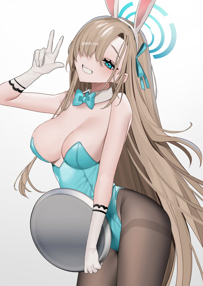 This is a pixiv picture whose title is ブルアカ　アスナ.