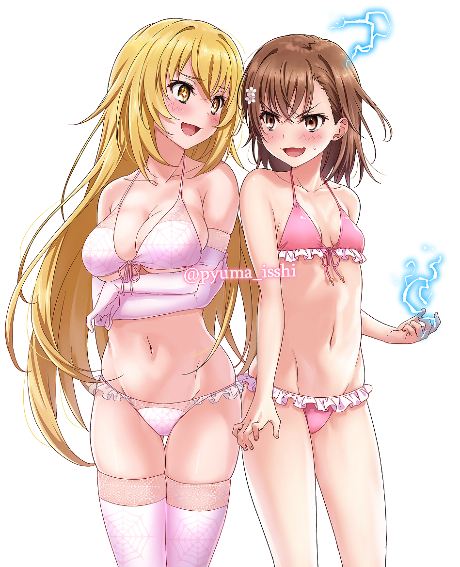 This is a pixiv picture whose title is バチバチ⚡.