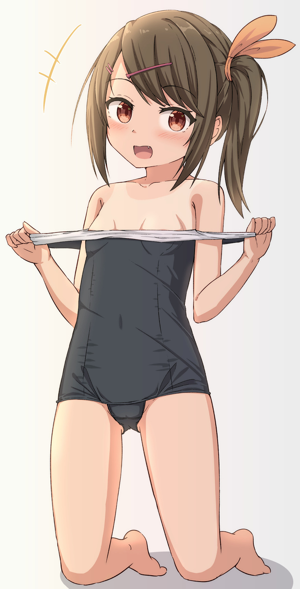 This is a pixiv picture whose title is みてみてこんなに焼けたよ～💓.