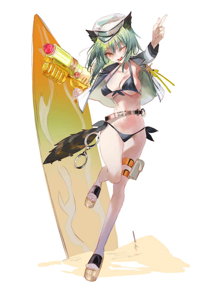 This is a pixiv picture whose title is 狼（2022夏）.