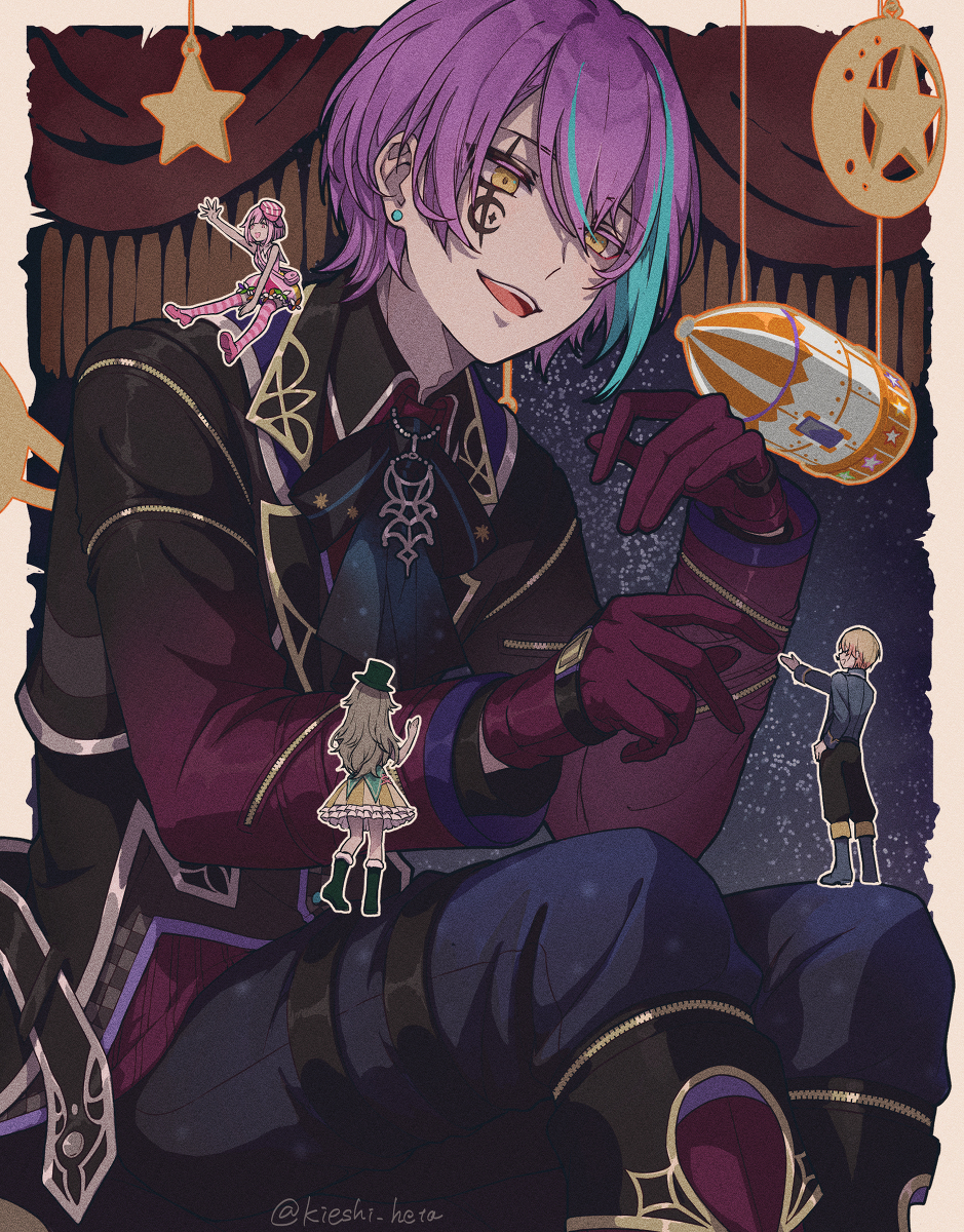 This is a pixiv picture whose title is フェス類.