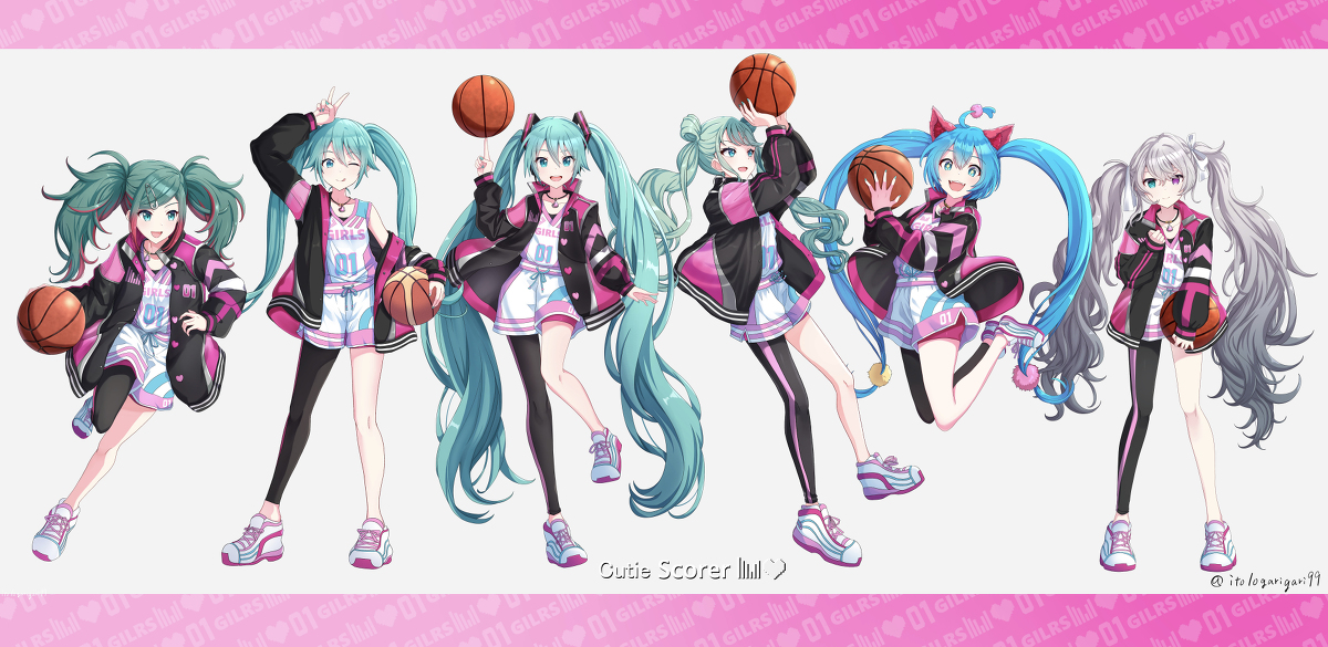 This is a pixiv picture whose title is キューティースコアラー♡ Mikuさん.