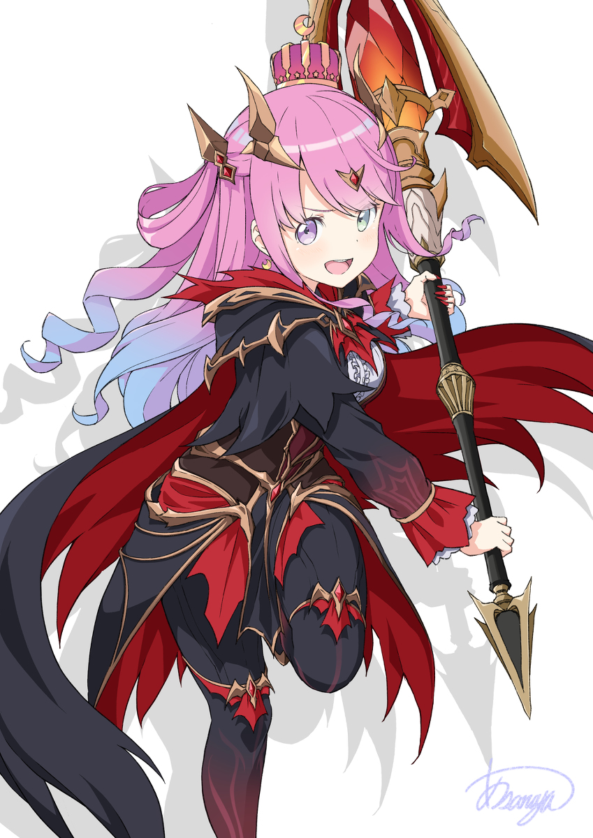 This is a pixiv picture whose title is 龍公礼装ルナたん.