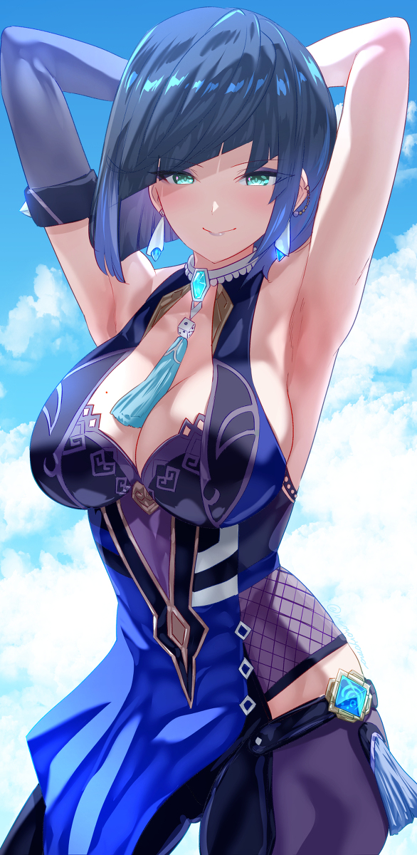This is a pixiv picture whose title is 夜蘭９.