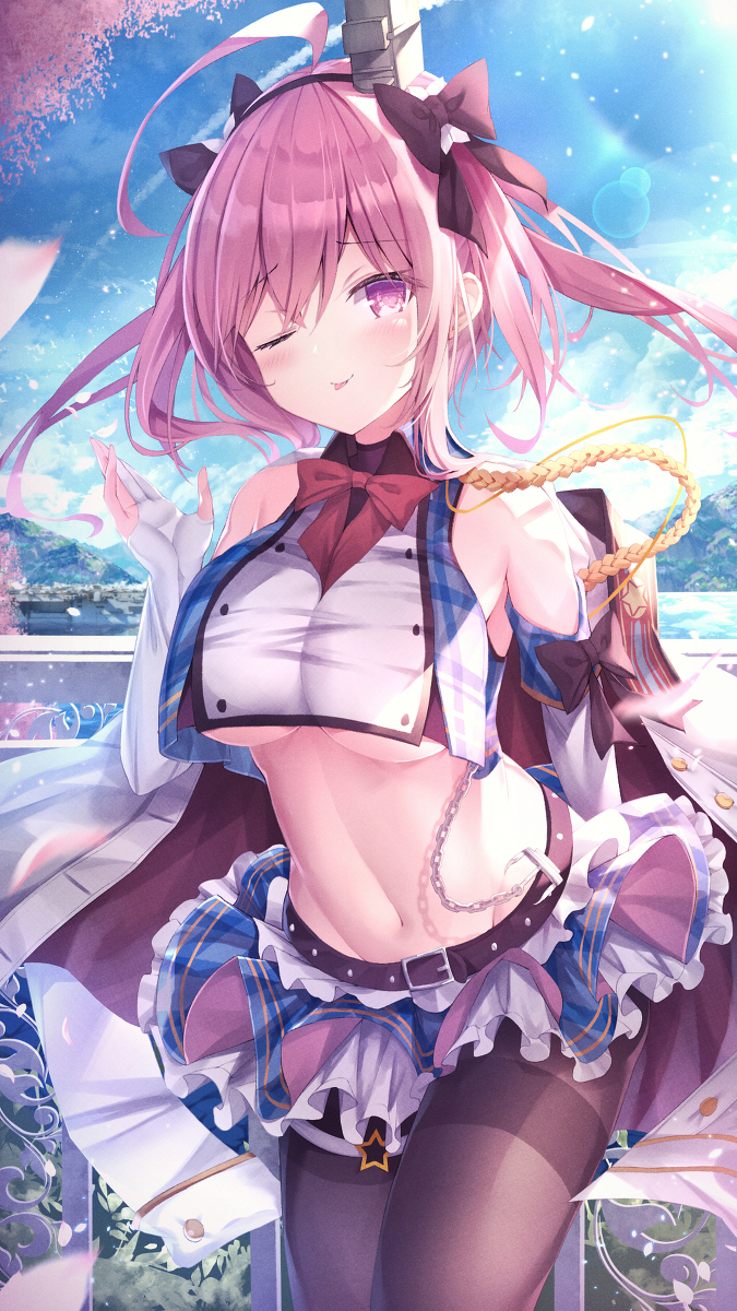 This is a pixiv picture whose title is 白鹰大航母，小加加36D！！.