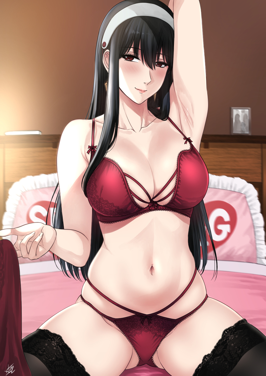 This is a pixiv picture whose title is Yor.