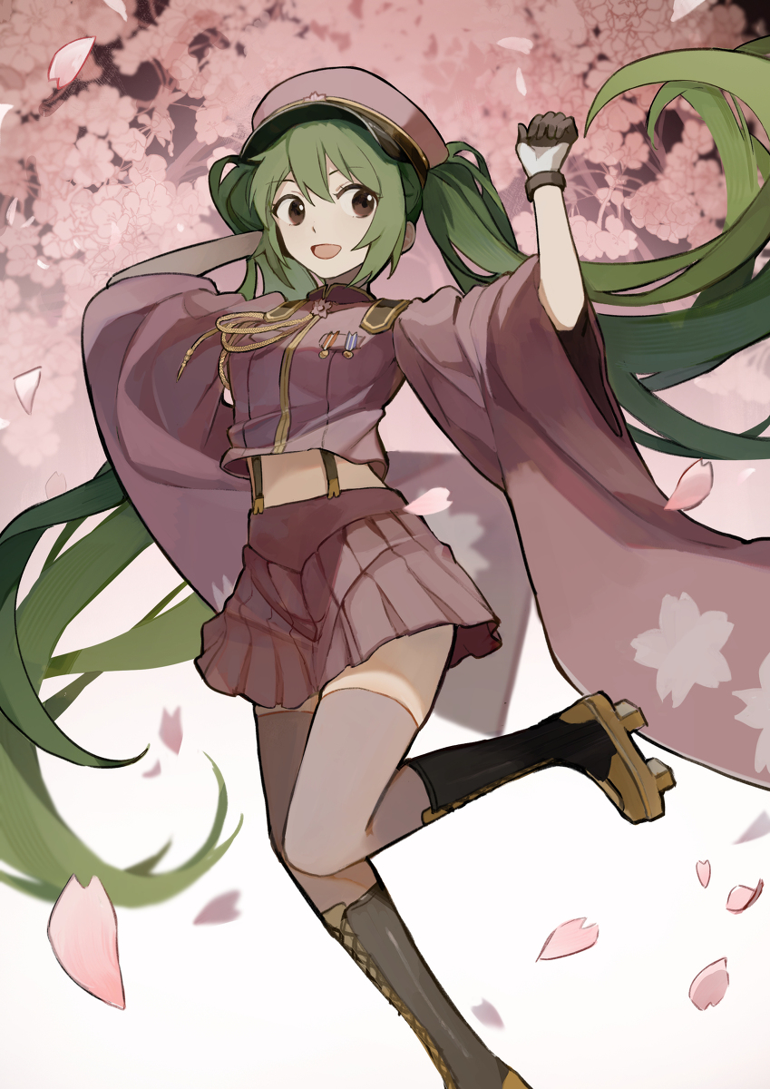 This is a pixiv picture whose title is 千本桜.