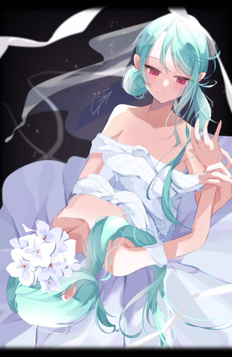 This is a pixiv picture whose title is 自己愛.