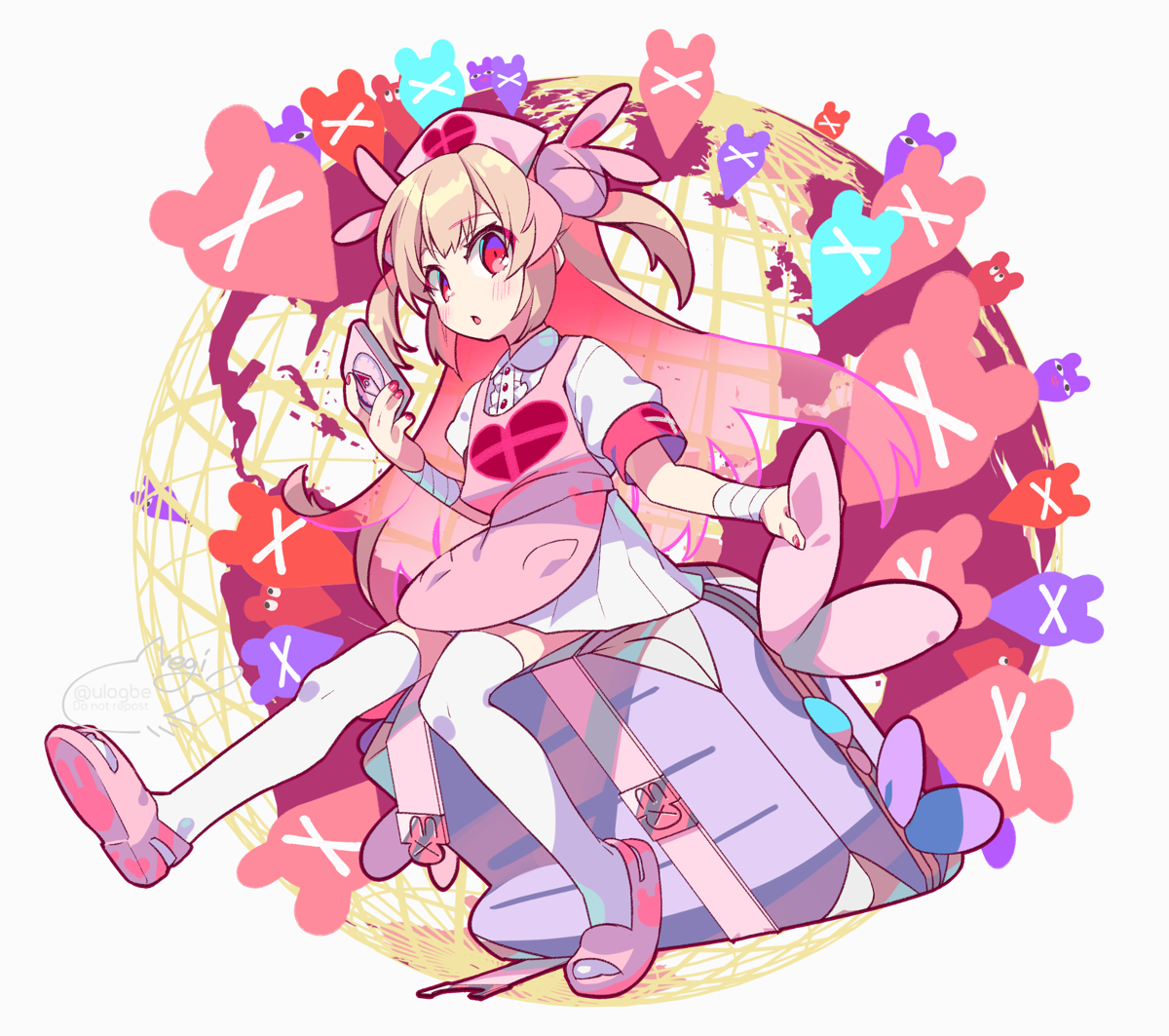 This is a pixiv picture whose title is 名取さな.