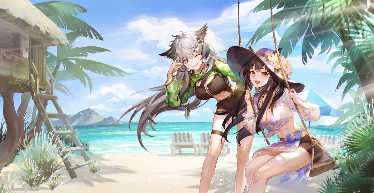 This is a pixiv picture whose title is 小假期·.