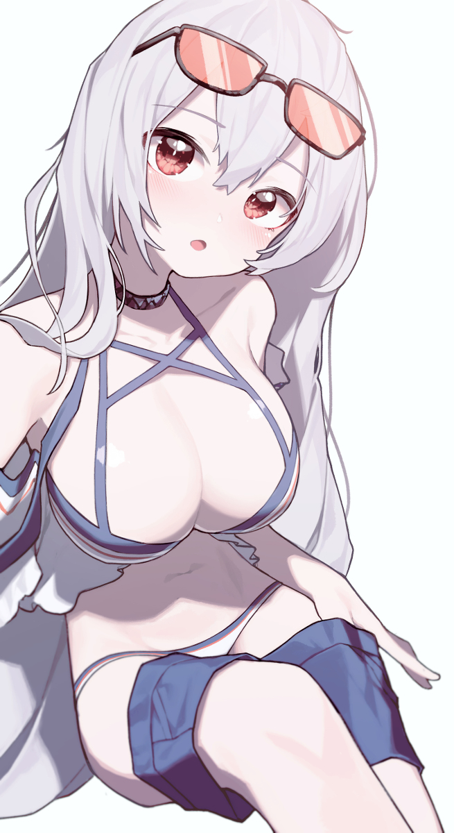 This is a pixiv picture whose title is スカジ.