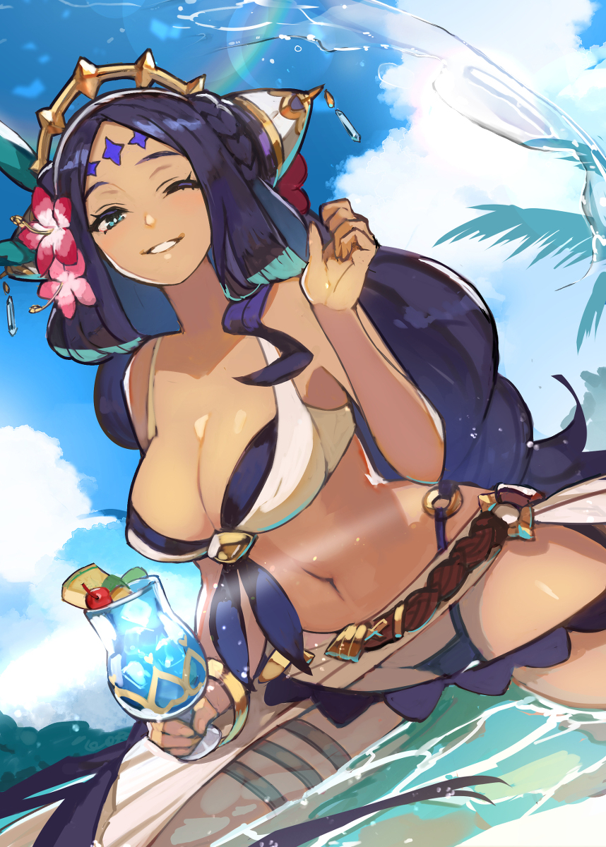This is a pixiv picture whose title is ネバーエンディングサマー.