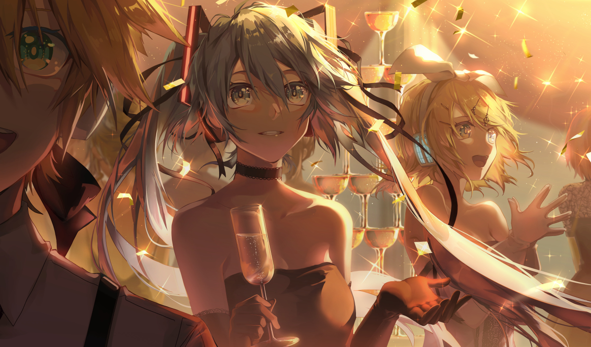 This is a pixiv picture whose title is 【ボーマス47】Welcome to our Party.