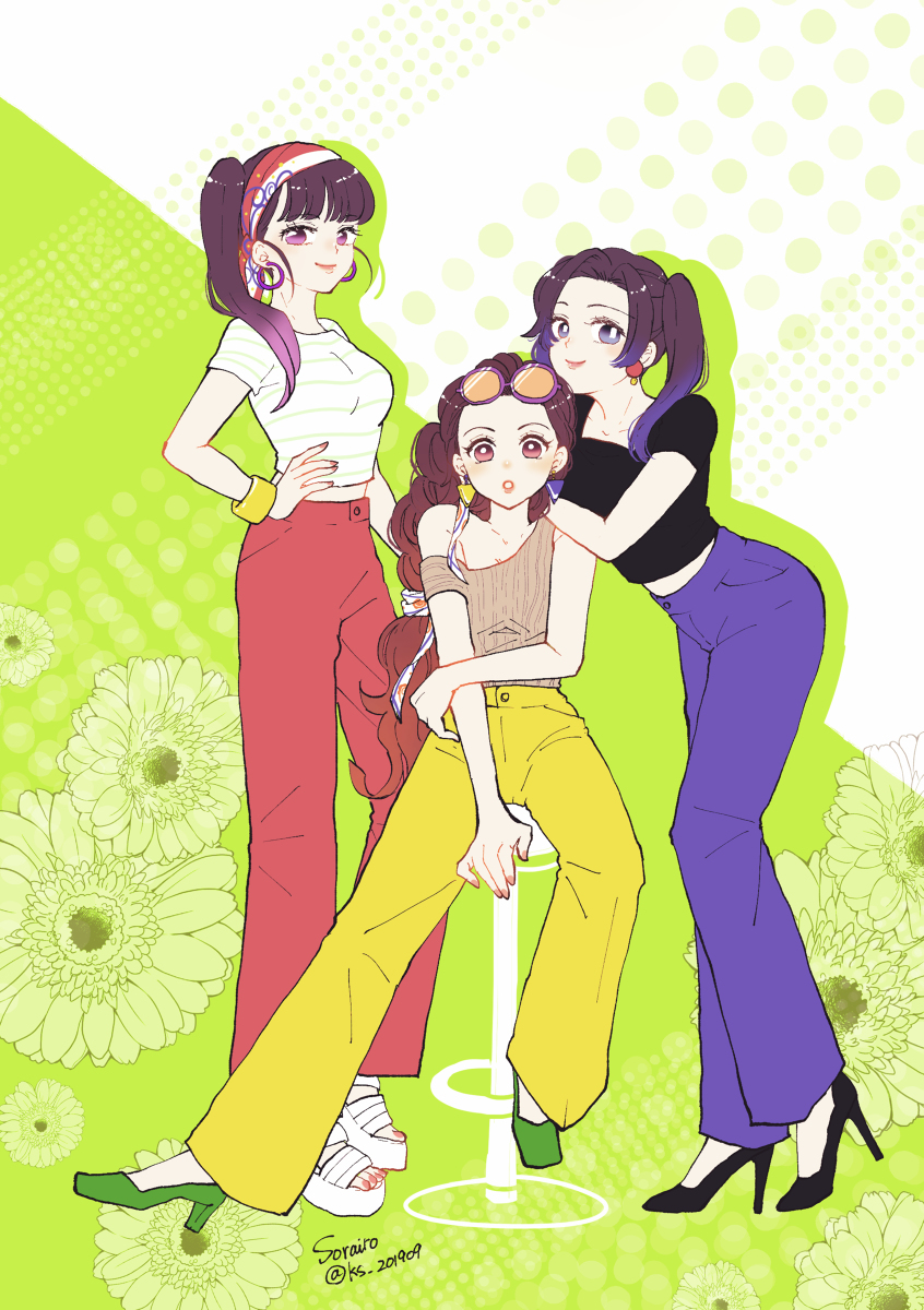 This is a pixiv picture whose title is 鬼滅log15.