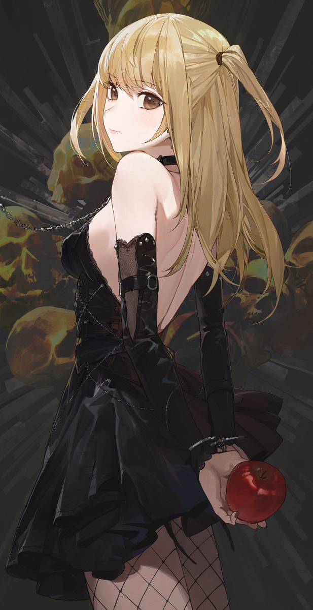 This is a pixiv picture whose title is 72日目,弥海砂.