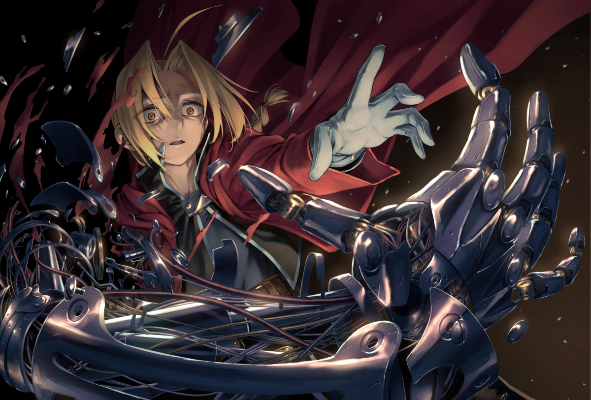 This is a pixiv picture whose title is 鋼の錬金術師.