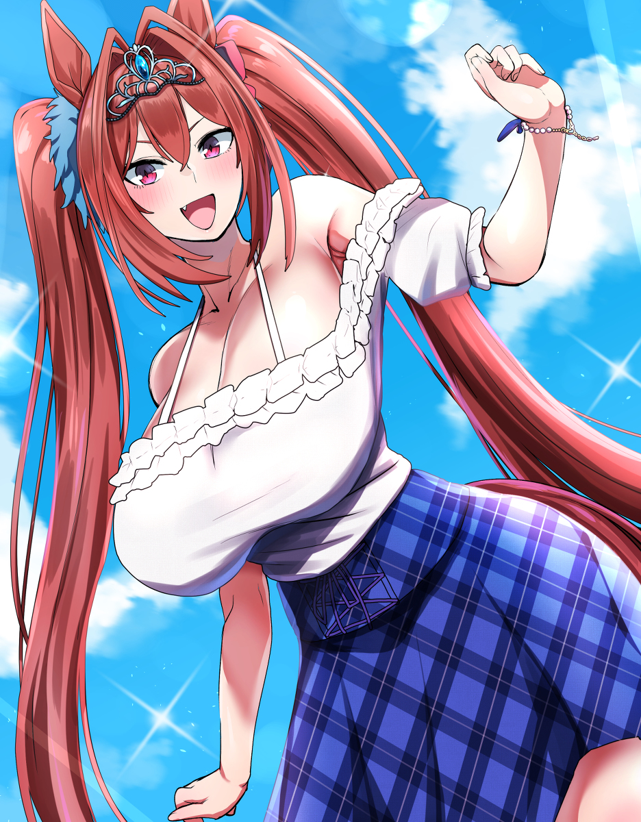 This is a pixiv picture whose title is 1番のｳｯﾏとたわけのｳｯﾏのイラスト.