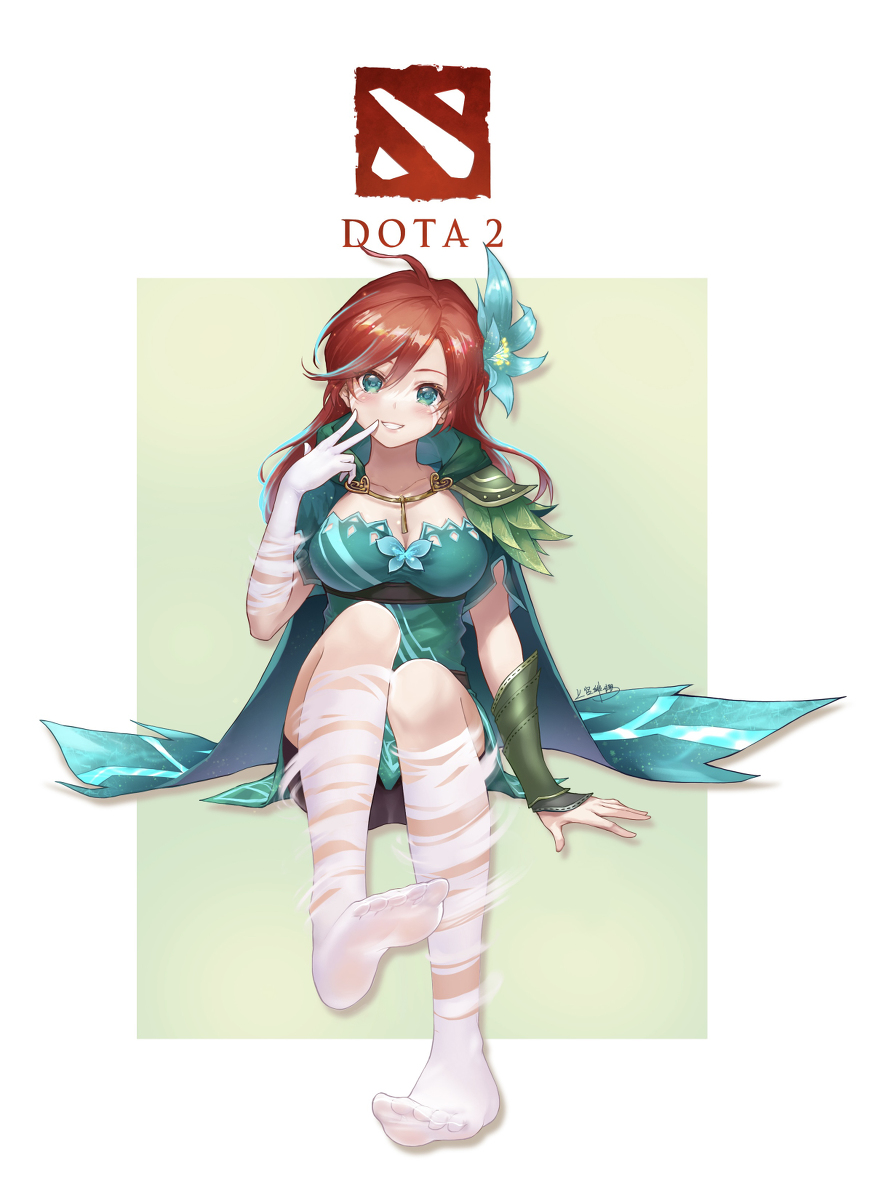 This is a pixiv picture whose title is Dota2-Windranger.