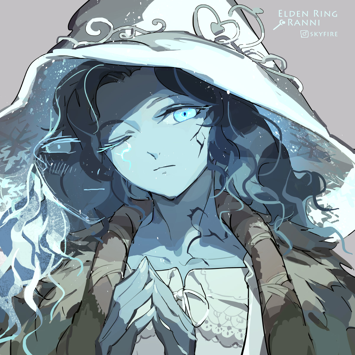 This is a pixiv picture whose title is 魔女ラニ.