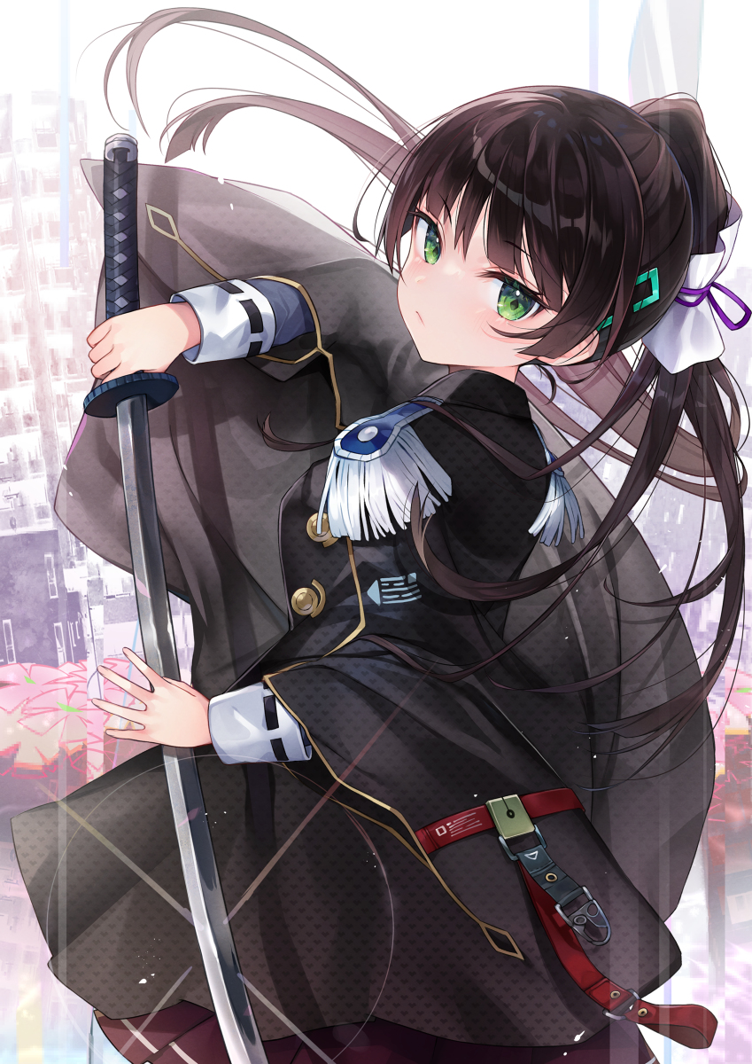 This is a pixiv picture whose title is ヘブバンイラコン/夏目祈.