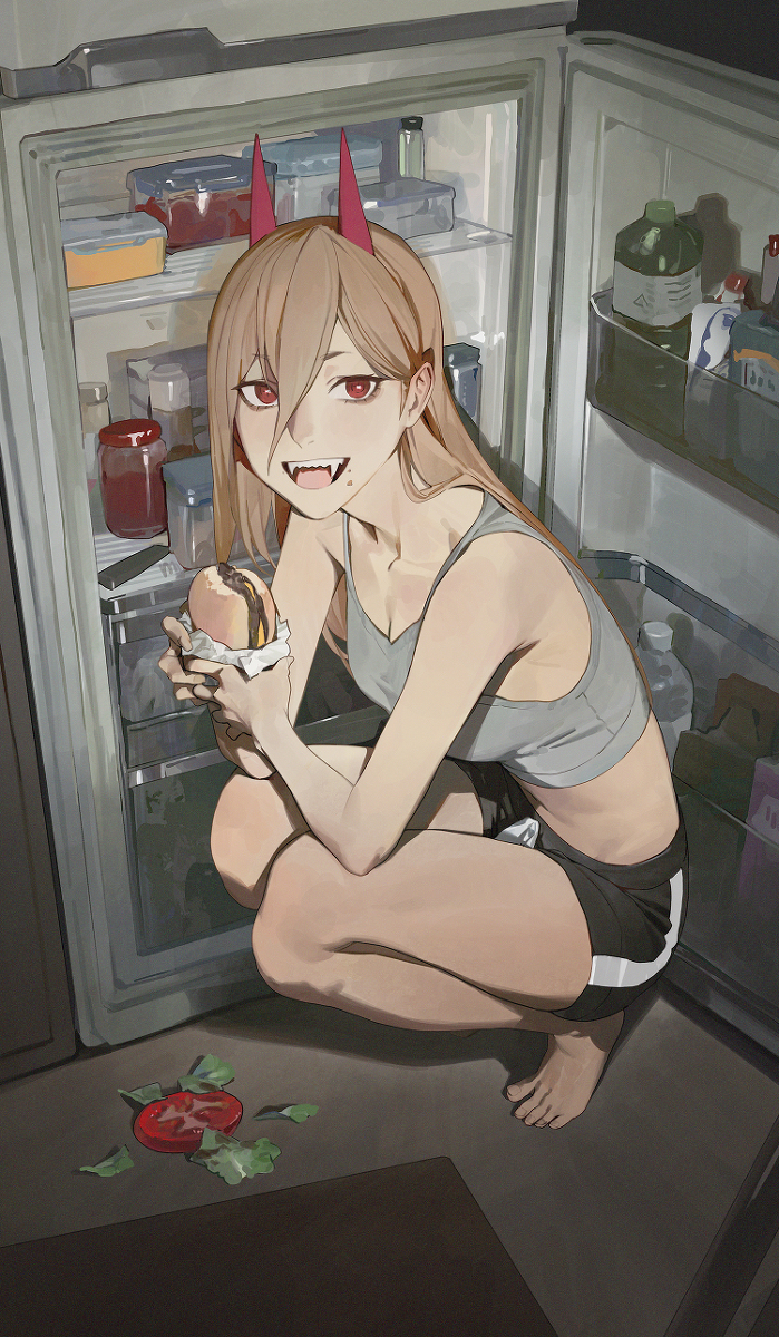 This is a pixiv picture whose title is 73日目,パワー.