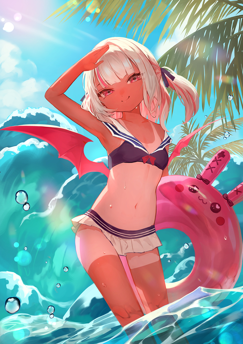 This is a pixiv picture whose title is サマーりりむちゃん.