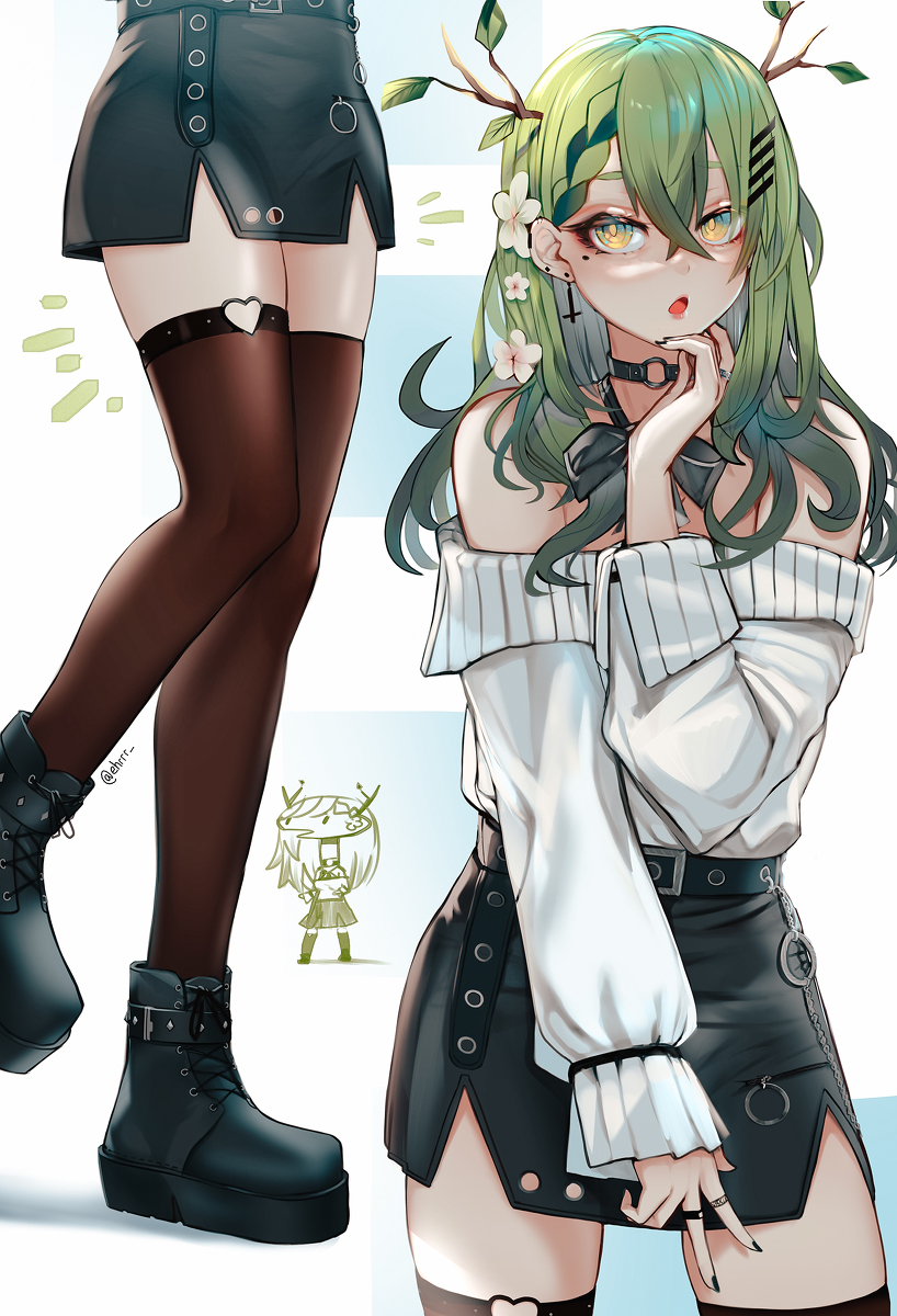This is a pixiv picture whose title is Goth Nature.