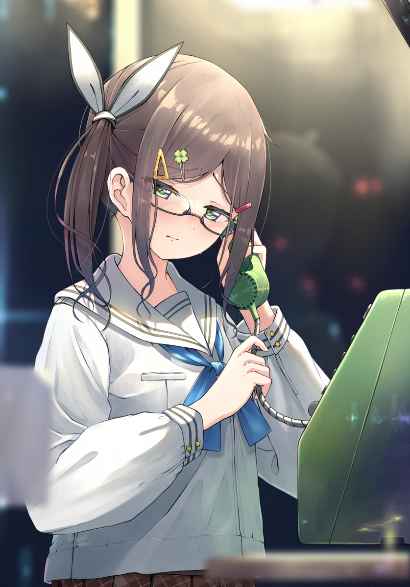 This is a pixiv picture whose title is 「I miss you」.