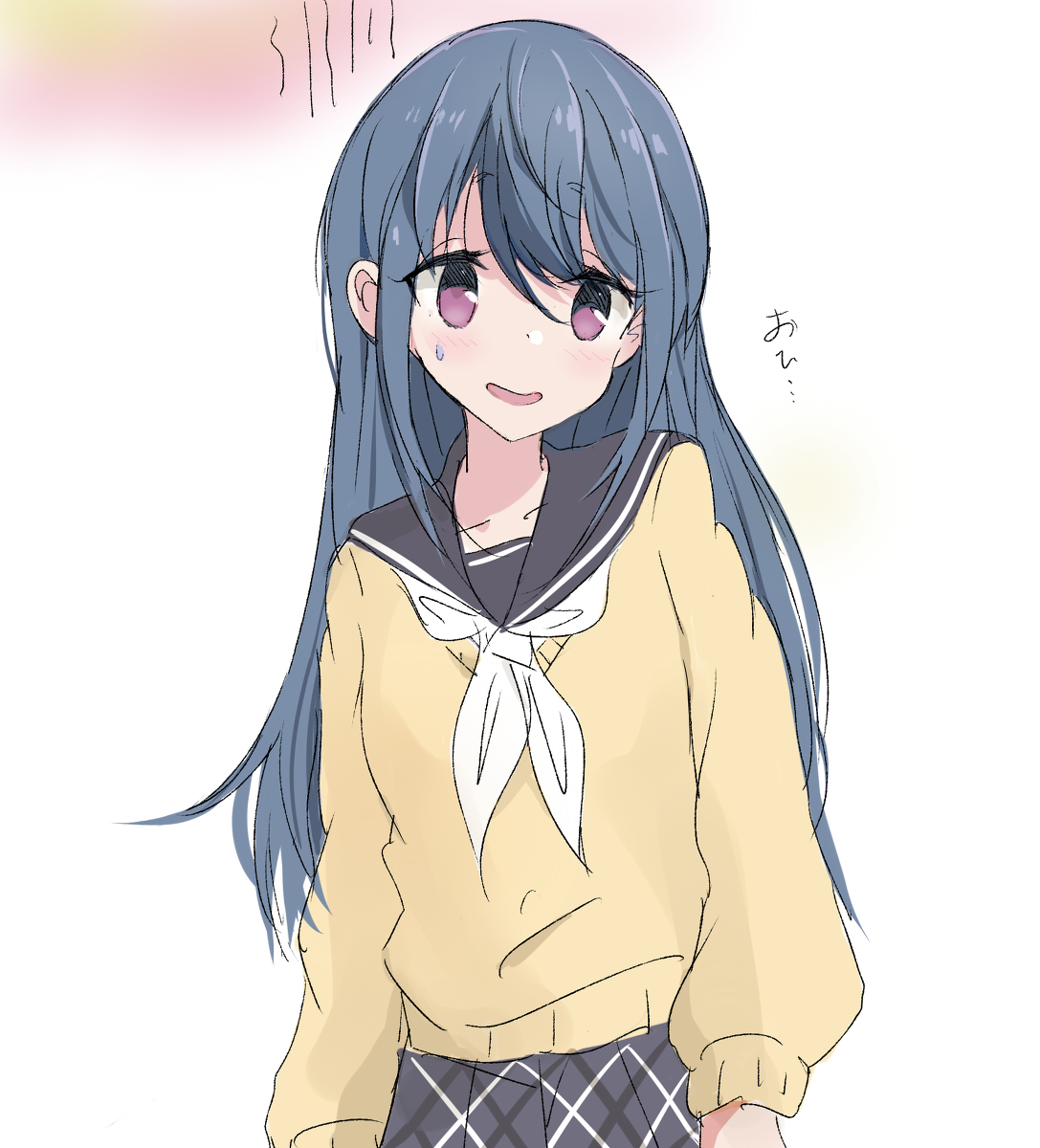 This is a pixiv picture whose title is うろたえる志摩リンちゃん.