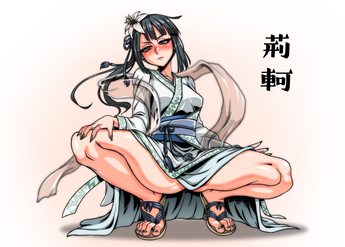 This is a pixiv picture whose title is 荊軻.