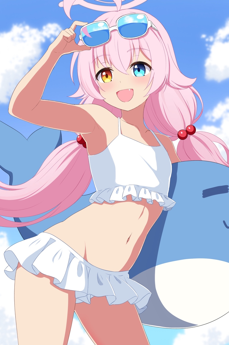 This is a pixiv picture whose title is ホシノ.