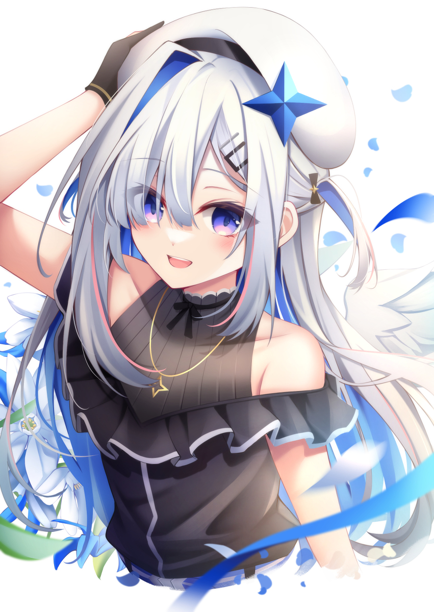 This is a pixiv picture whose title is 天音かなた.