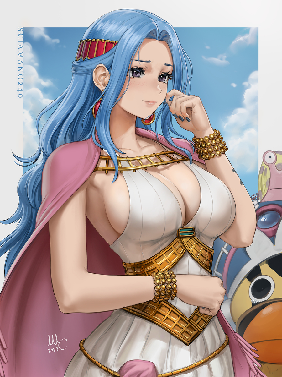 This is a pixiv picture whose title is Vivi Nefertari - One Piece.