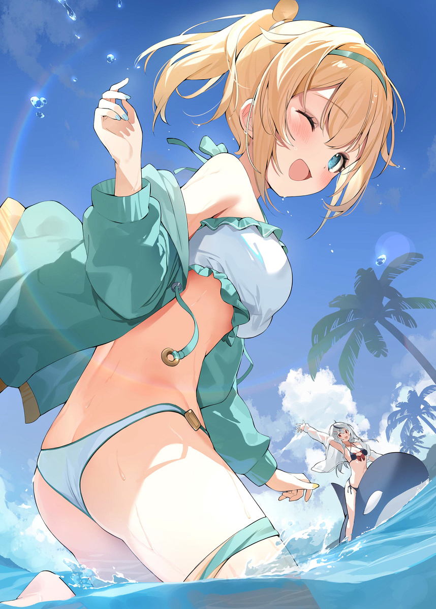 This is a pixiv picture whose title is ☀.