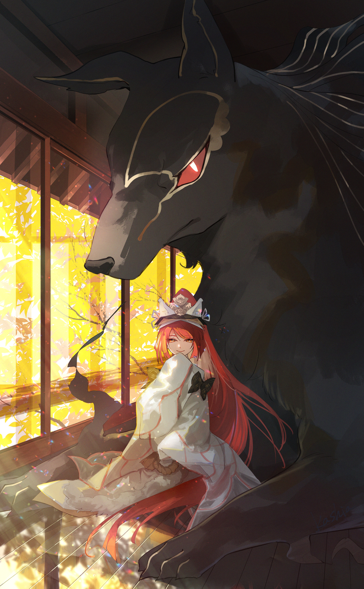 This is a pixiv picture whose title is 曲亭馬琴.
