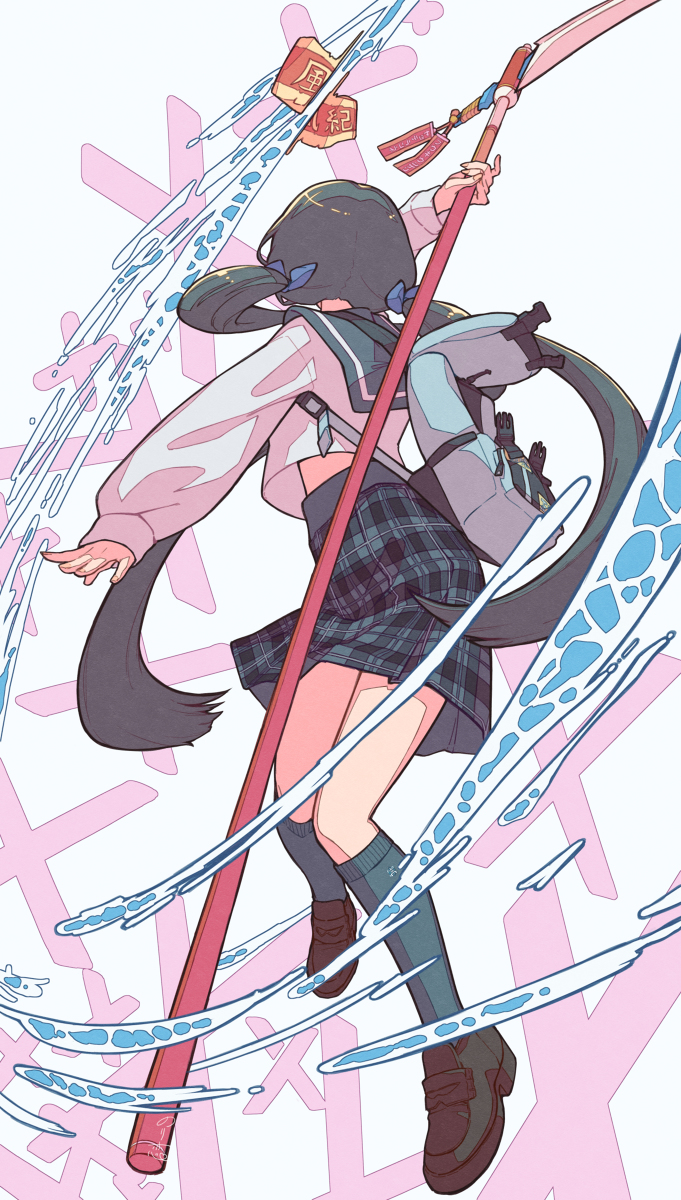 This is a pixiv picture whose title is 反逆の合図.