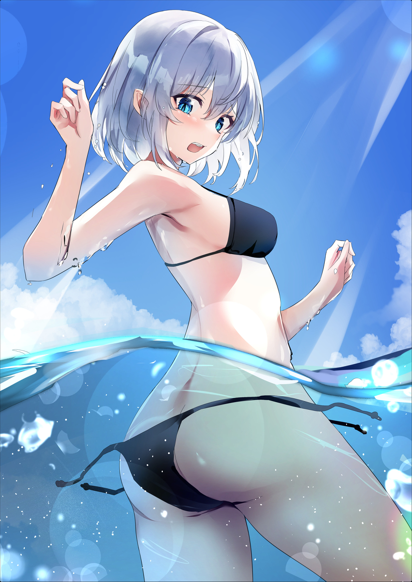 This is a pixiv picture whose title is 水着が！？！？！.