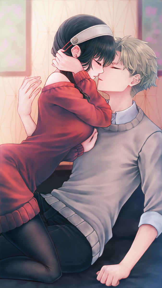 This is a pixiv picture whose title is SPY×FAMILY.