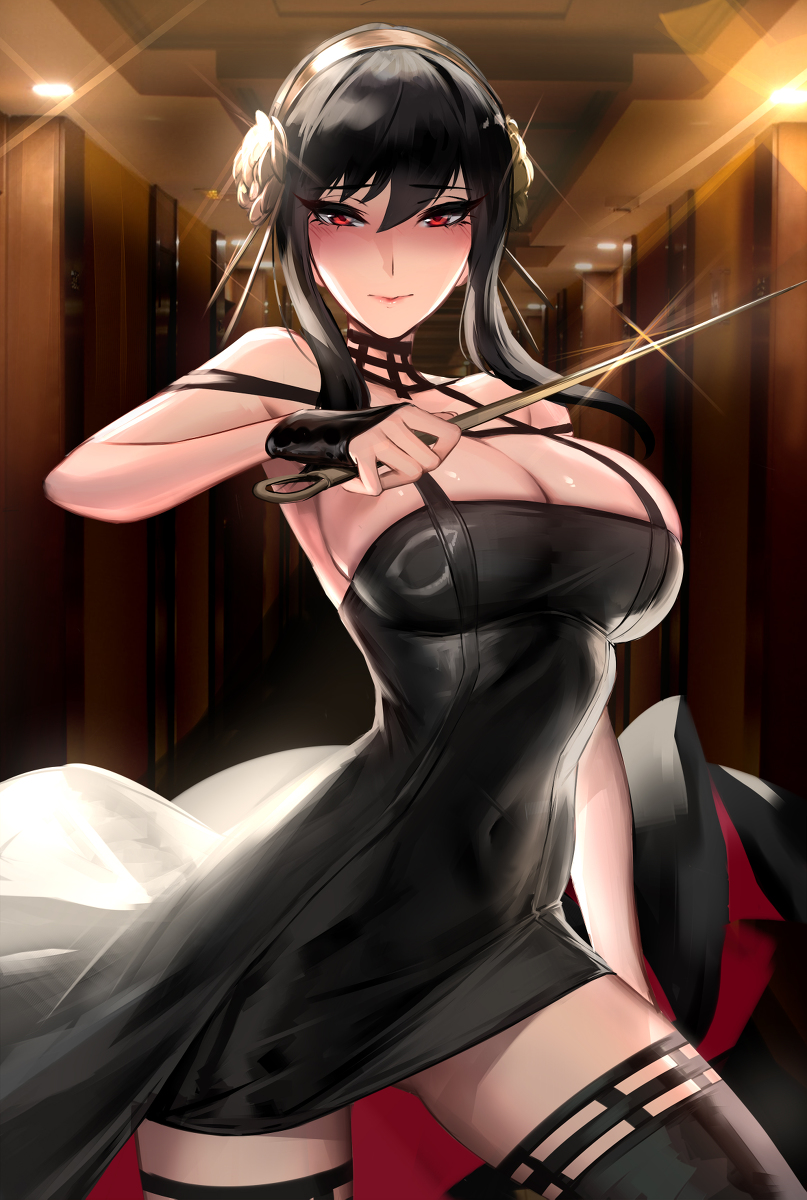 This is a pixiv picture whose title is Yor.