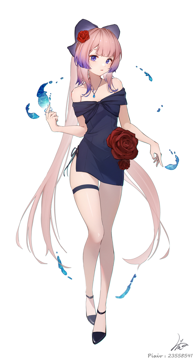 This is a pixiv picture whose title is Kokomi.