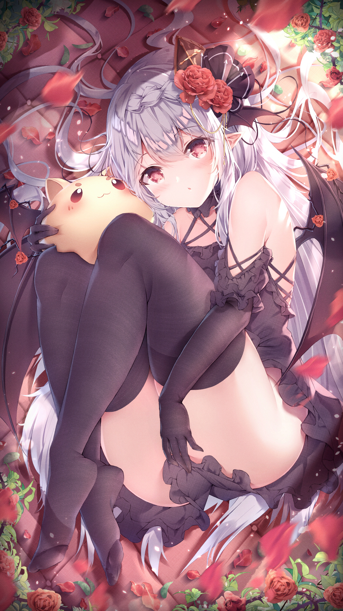 This is a pixiv picture whose title is 0の装扮图.