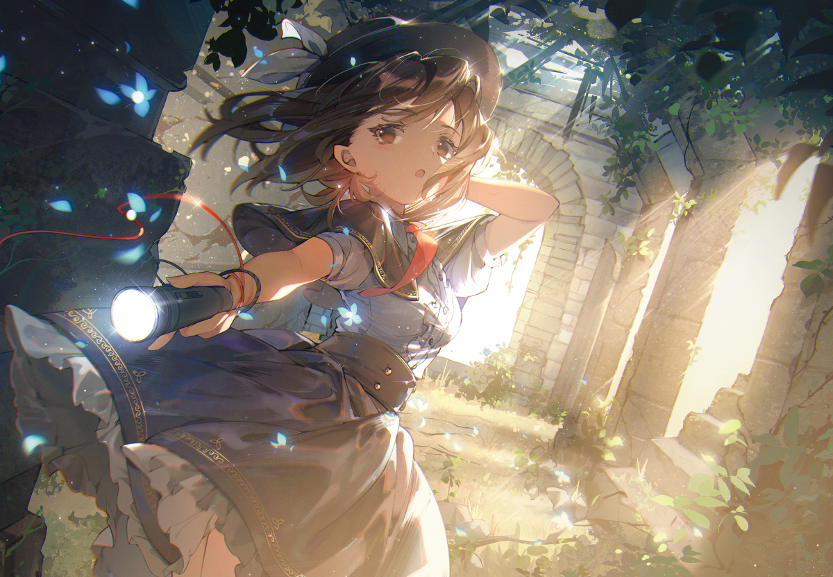 This is a pixiv picture whose title is 「一緒に帰ろう」.