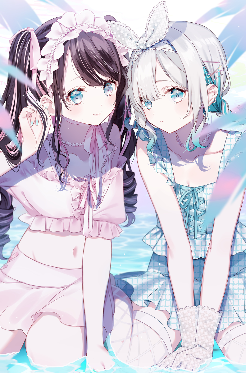 This is a pixiv picture whose title is みずぎ.