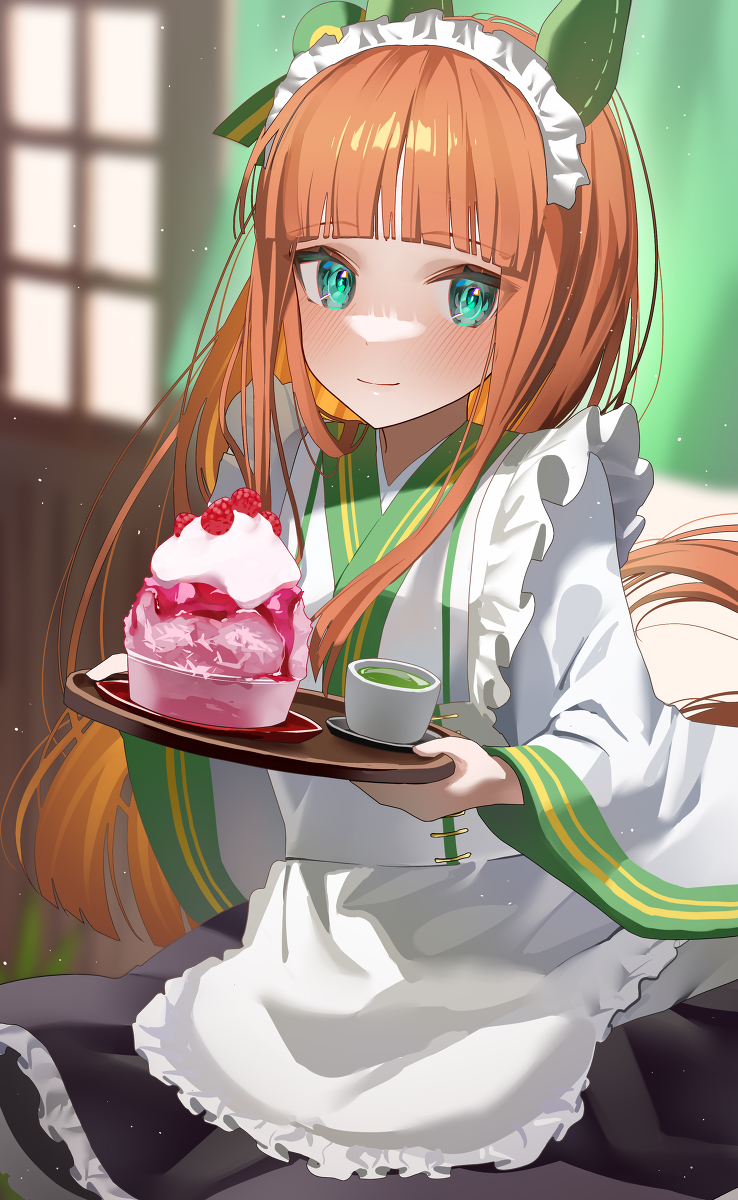 This is a pixiv picture whose title is 和メイドスズカ.