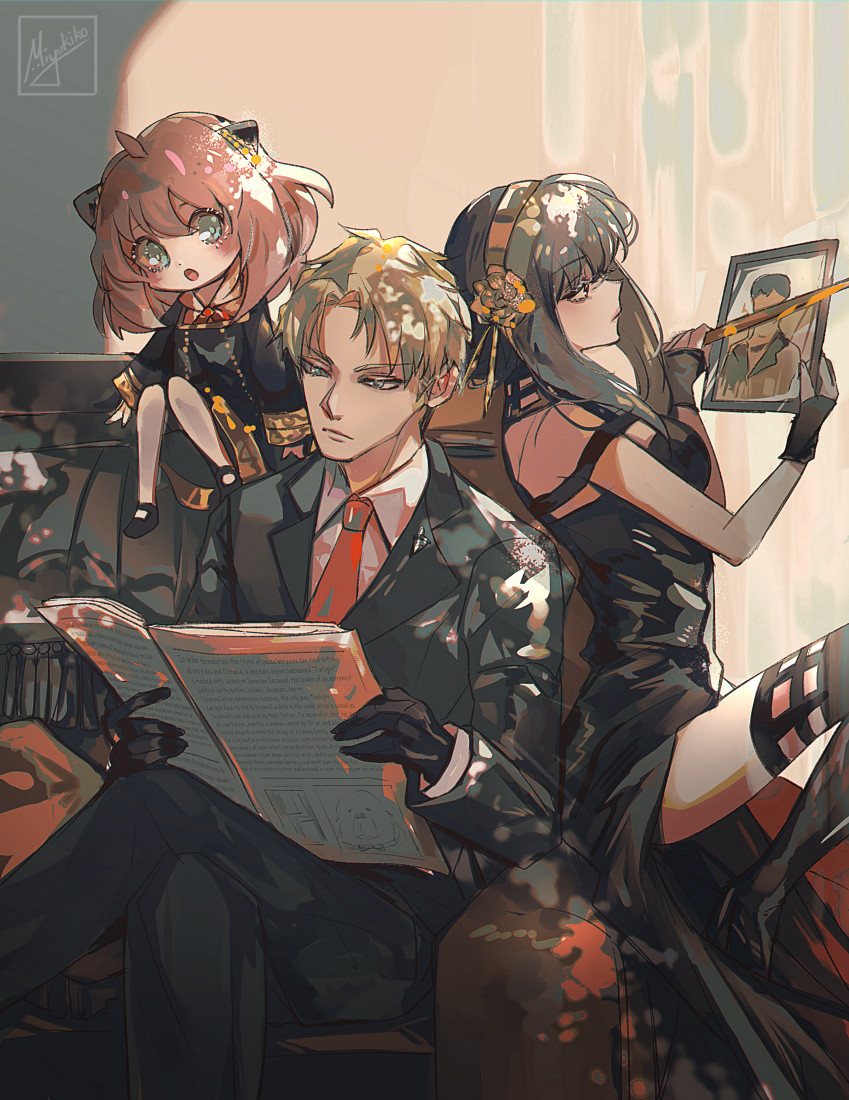 This is a pixiv picture whose title is SPY×FAMILY log.