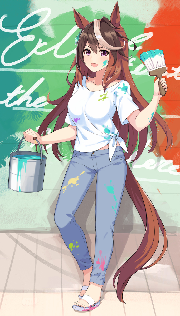 This is a pixiv picture whose title is ウマログ15.