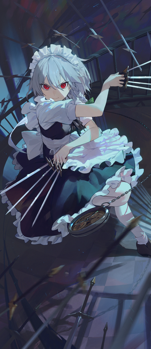 This is a pixiv picture whose title is 78日目,十六夜 咲夜.