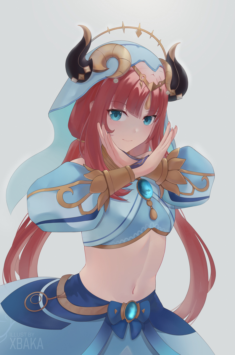This is a pixiv picture whose title is Nilou.